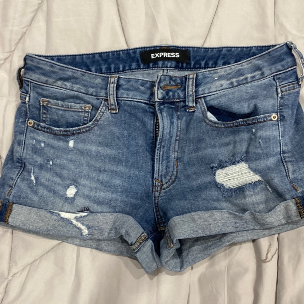 Express shortie relaxed low rise